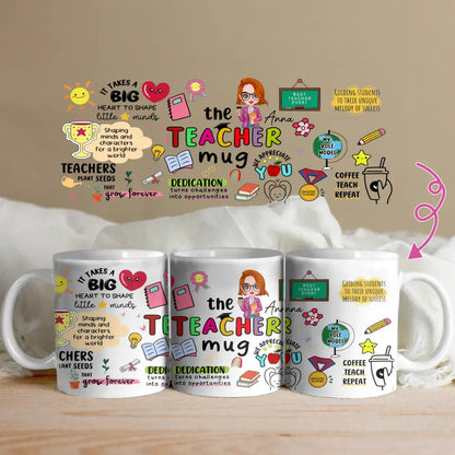 Custom Personalized The Teacher Mug - Gift Idea For Teacher