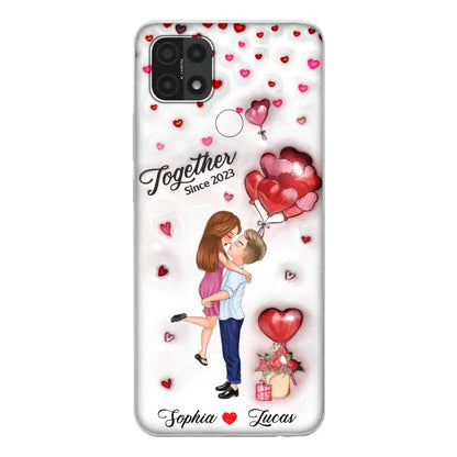 Custom Personalized Couple 3D Phone Case - Gift Idea For Couple - Case For Xiaomi/ Oppo/ Huawei - Together Since