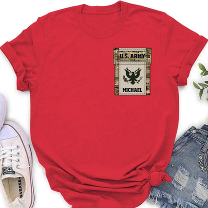 Personalized Veteran Shirt/Hoodie - Gift Idea For Veteran