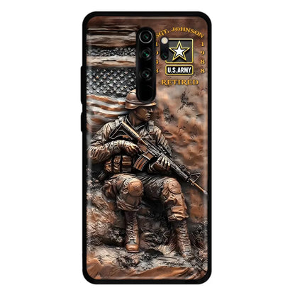 Custom Personalized Veteran Phone Case - Gift Idea For Veteran - Case For Xiaomi/ Oppo/ Huawei
