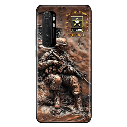 Custom Personalized Veteran Phone Case - Gift Idea For Veteran - Case For Oppo/ Xiaomi/ Huawei
