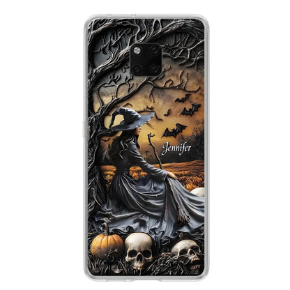 Custom Personalized Witch Phone Case For Xiaomi/ Oppo/ Huawei - Halloween/ Birthday Gift Idea For Yourself, Women, Witch Lovers