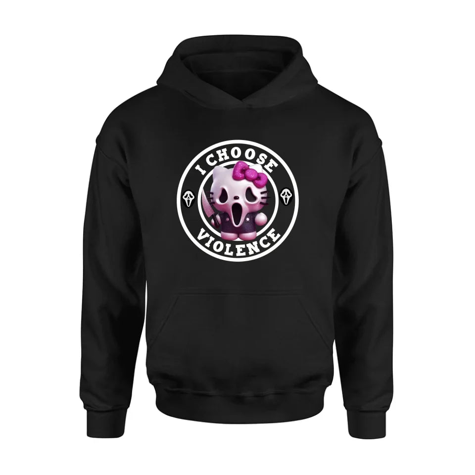 Personalized I Choose Violence Shirt/Hoodie - Halloween Gift Idea