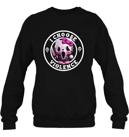 Personalized I Choose Violence Shirt/Hoodie - Halloween Gift Idea