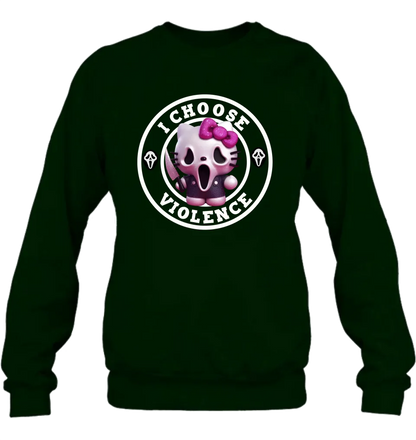 Personalized I Choose Violence Shirt/Hoodie - Halloween Gift Idea