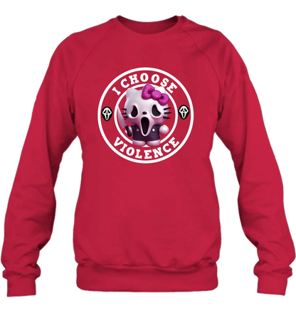 Personalized I Choose Violence Shirt/Hoodie - Halloween Gift Idea