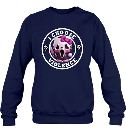 Personalized I Choose Violence Shirt/Hoodie - Halloween Gift Idea
