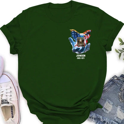 Personalized Veteran Shirt/Hoodie - Birthday Gift Idea For Veteran