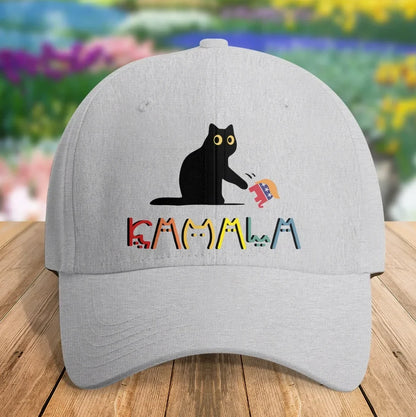 Personalized Cat Lady Baseball Cap - Gift Idea For Cat Lover