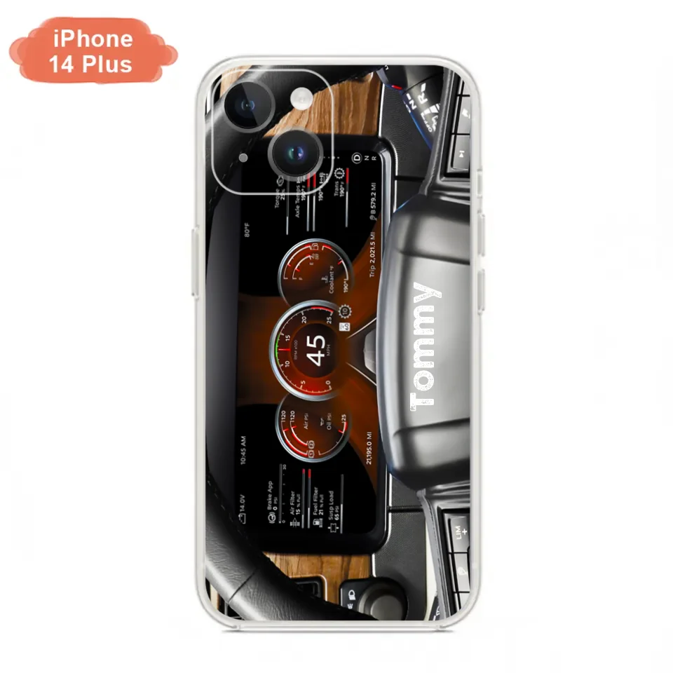 Personalized Truck Dashboard Phone Case - Case For Iphone, Samsung and Xiaomi - 6D8KY1