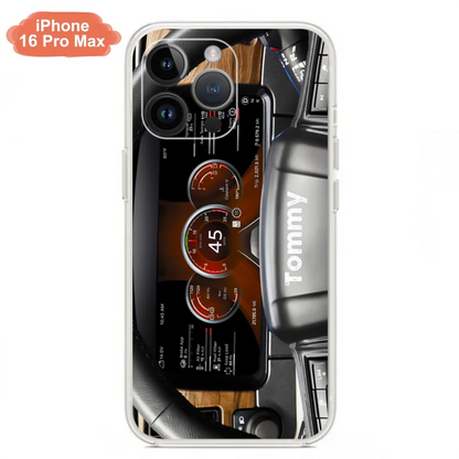 Personalized Truck Dashboard Phone Case - Case For Iphone, Samsung and Xiaomi - 6D8KY1