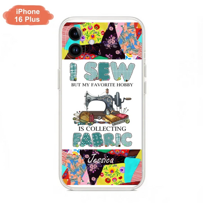 Custom Personalized Sewing Machine Phone Case - Gift Idea For Sewing Lovers - Case For iPhone, Samsung and Xiaomi - 8WU8I3