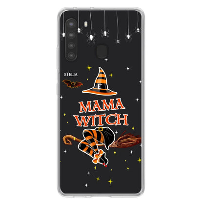 Custom Personalized Halloween Bat Phone Case - Upto 6 Bats - Case For iPhone And Samsung