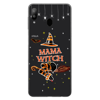 Custom Personalized Halloween Bat Phone Case - Upto 6 Bats - Case For iPhone And Samsung