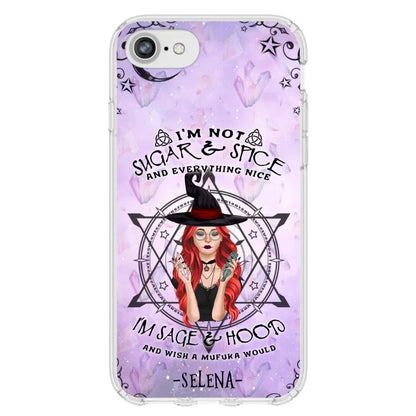 Custom Personalized Witch Phone Case - Best Halloween Gift - Case For iPhone And Samsung - 
 DFESX1