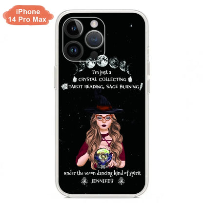 Custom Personalized Witch Phone Case - Case For Iphone/Samsung - Best Halloween Gift For Girl - 9CSL6M