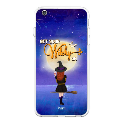 Custom Personalized Witchy Phone Case - Up to 4 Witches- Get Your Witchy On - Phone Case For iPhone, Samsung - OCEL9Z