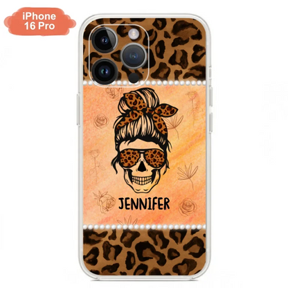 Custom Personalized Skull Phone Case - Phone Case For iPhone, Samsung and Xiaomi