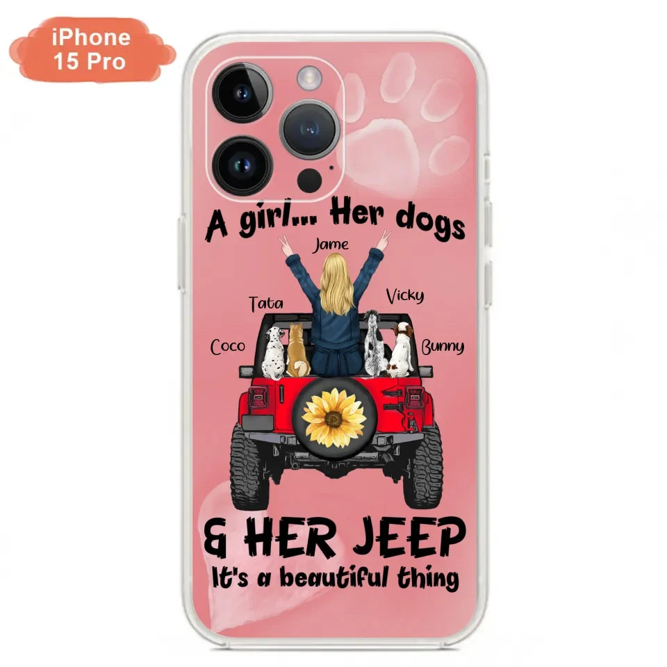 Personalized Dog Mom & Off-road Phone case - Case For Iphone and Samsung - 2OTN07
