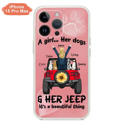 Personalized Dog Mom & Off-road Phone case - Case For Iphone and Samsung - 2OTN07