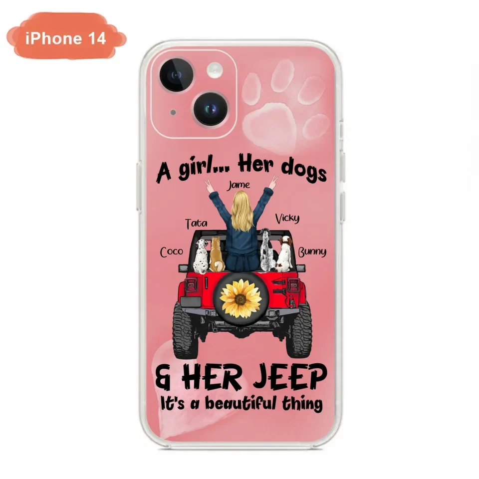 Personalized Dog Mom & Off-road Phone case - Case For Iphone and Samsung - 2OTN07