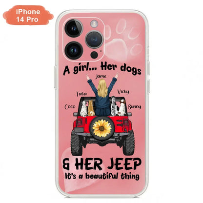 Personalized Dog Mom & Off-road Phone case - Case For Iphone and Samsung - 2OTN07