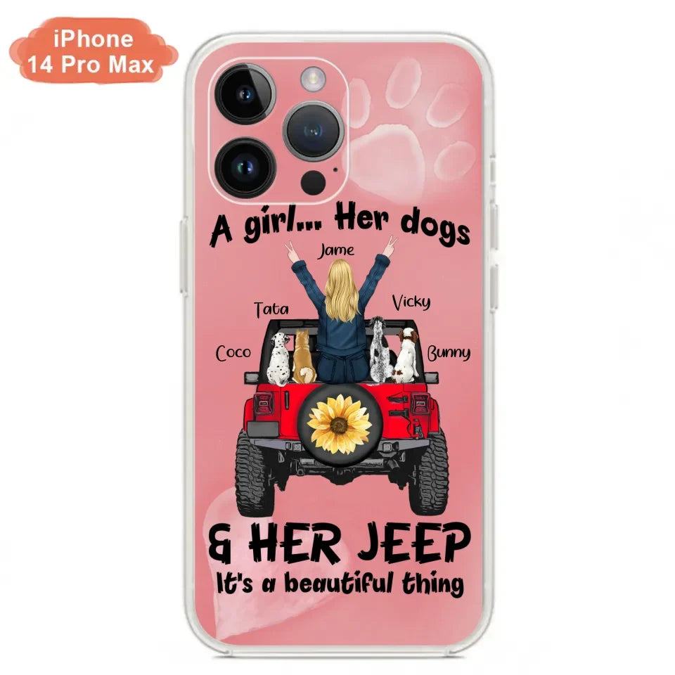 Personalized Dog Mom & Off-road Phone case - Case For Iphone and Samsung - 2OTN07