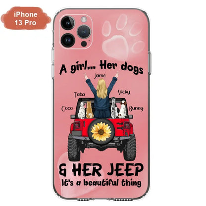 Personalized Dog Mom & Off-road Phone case - Case For Iphone and Samsung - 2OTN07
