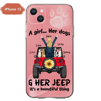 Personalized Dog Mom & Off-road Phone case - Case For Iphone and Samsung - 2OTN07