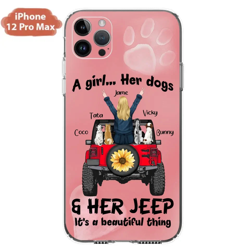 Personalized Dog Mom & Off-road Phone case - Case For Iphone and Samsung - 2OTN07