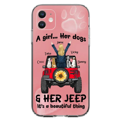 Personalized Dog Mom & Off-road Phone case - Case For Iphone and Samsung - 2OTN07