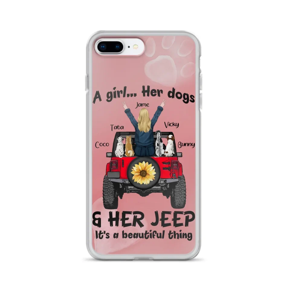 Personalized Dog Mom & Off-road Phone case - Case For Iphone and Samsung - 2OTN07