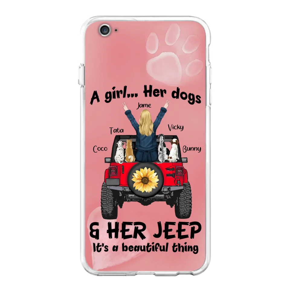 Personalized Dog Mom & Off-road Phone case - Case For Iphone and Samsung - 2OTN07