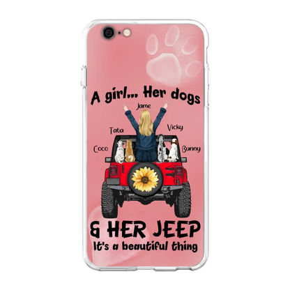 Personalized Dog Mom & Off-road Phone case - Case For Iphone and Samsung - 2OTN07