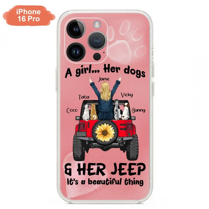Personalized Dog Mom & Off-road Phone case - Case For Iphone and Samsung - 2OTN07