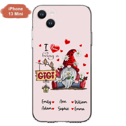 Custom Personalized Phone Case - I Love Being a Grandma - R5OIKQ