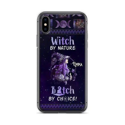 Custom Personalized Witch Phone Case - Halloween Gift Idea For Friends - Case for iPhone & Samsung