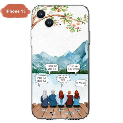Custom Personalized Memorial Phone Case - Upto 5 People - Best Gift For Family - Case For Iphone & Samsung