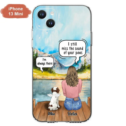 Custom Personalized Dog Mom Phone Case - Upto 4 Pets - Case For Iphone/Samsung - Gift Idea For Pet Lover - FXVV9O