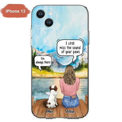Custom Personalized Dog Mom Phone Case - Upto 4 Pets - Case For Iphone/Samsung - Gift Idea For Pet Lover - FXVV9O