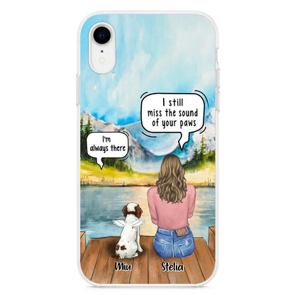 Custom Personalized Dog Mom Phone Case - Upto 4 Pets - Case For Iphone/Samsung - Gift Idea For Pet Lover - FXVV9O