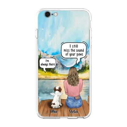 Custom Personalized Dog Mom Phone Case - Upto 4 Pets - Case For Iphone/Samsung - Gift Idea For Pet Lover - FXVV9O