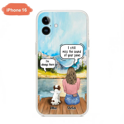Custom Personalized Dog Mom Phone Case - Upto 4 Pets - Case For Iphone/Samsung - Gift Idea For Pet Lover - FXVV9O