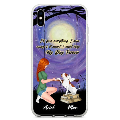 Custom Personalized Dog Mom Phone Case - Gift Idea For Dog Mom/ Dog Lover - When I Needed A Hand I Found Your Paw - Case For iPhone And Samsung