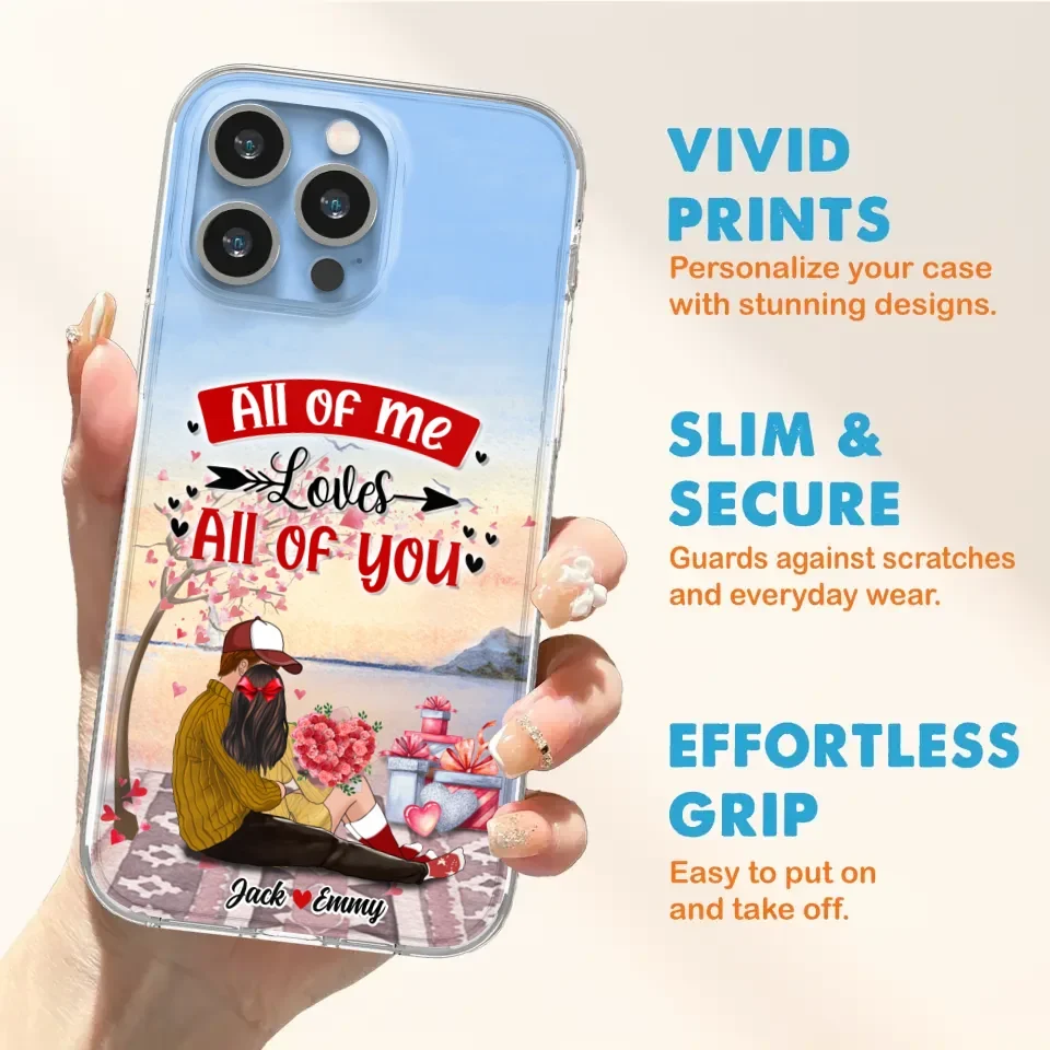 Personalized Couple Phone Case - Best Gift For Couple - Happy Valentine's Day