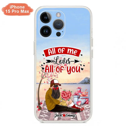 Personalized Couple Phone Case - Best Gift For Couple - Happy Valentine's Day