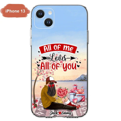 Personalized Couple Phone Case - Best Gift For Couple - Happy Valentine's Day