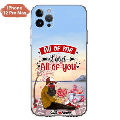 Personalized Couple Phone Case - Best Gift For Couple - Happy Valentine's Day