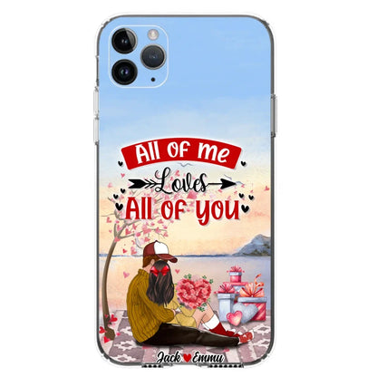 Personalized Couple Phone Case - Best Gift For Couple - Happy Valentine's Day
