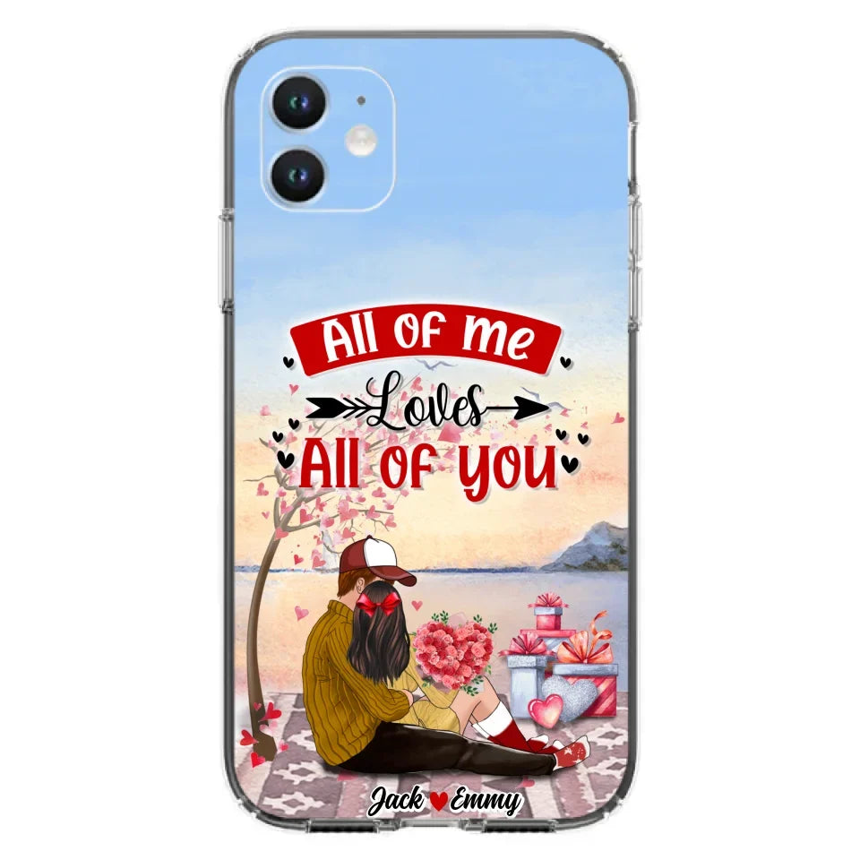 Personalized Couple Phone Case - Best Gift For Couple - Happy Valentine's Day